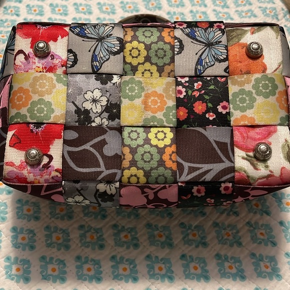 RARE Harveys Seatbelt Patchwork Boxy Satch… - Picture 2 of 16